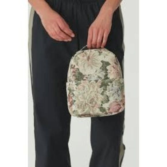 BEIS Handbags - NWT BEIS The Mini Backpack in Vintage Floral